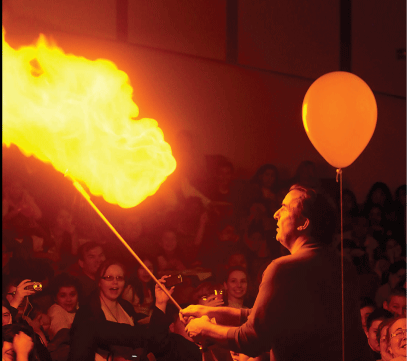 How I Learned to Love Chemistry (or Watch Dr. Laude Blow Stuff Up)