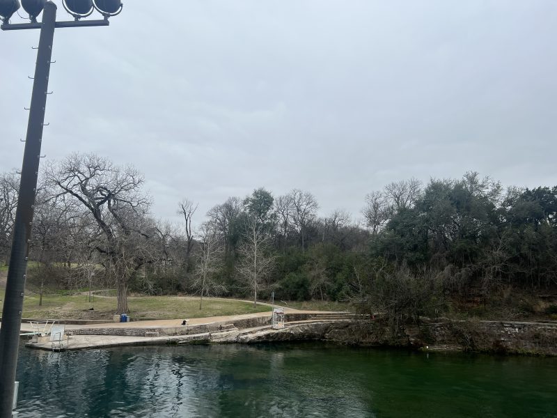 Img 0845.jpg Barton Springs And A Fault In Which All Of The Supplies Water Comes From