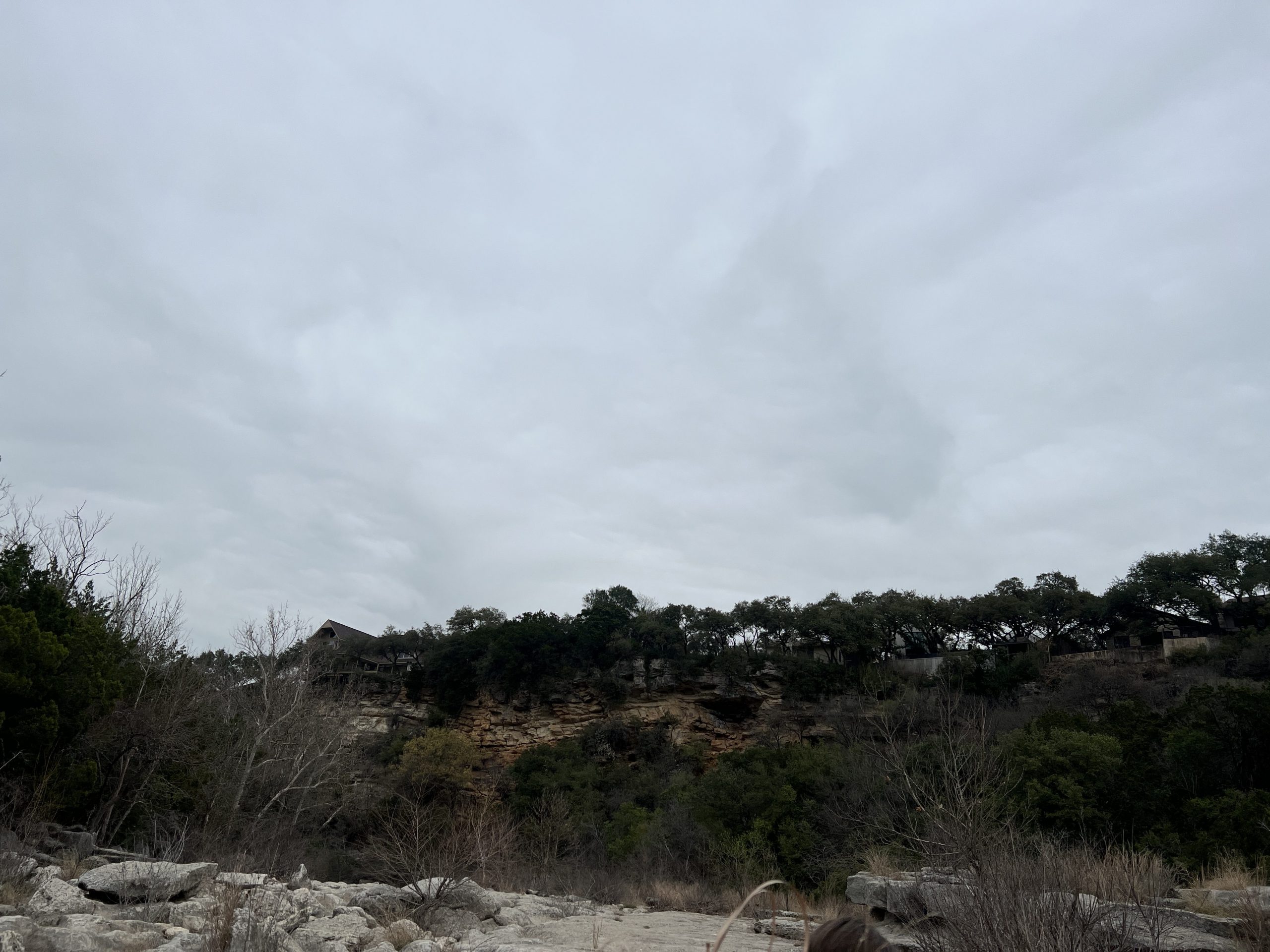 Img 0858.jpg Outcrop Near Barton Springs That Includes A Fault