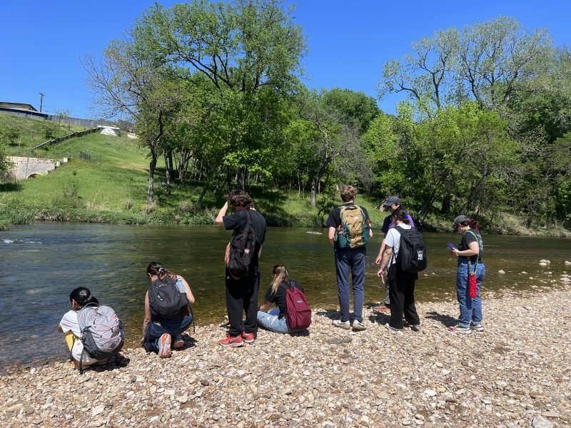 Img 1592 Students Enjoying The Water Near The Longhorn Dam